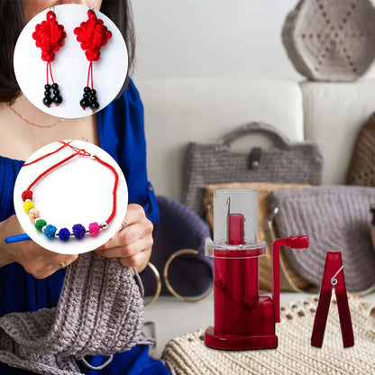 DIY Knitting Machine Hand Weave Crocheting Tools