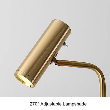 LED Dimmable Floor Lamp Gold/Black/White