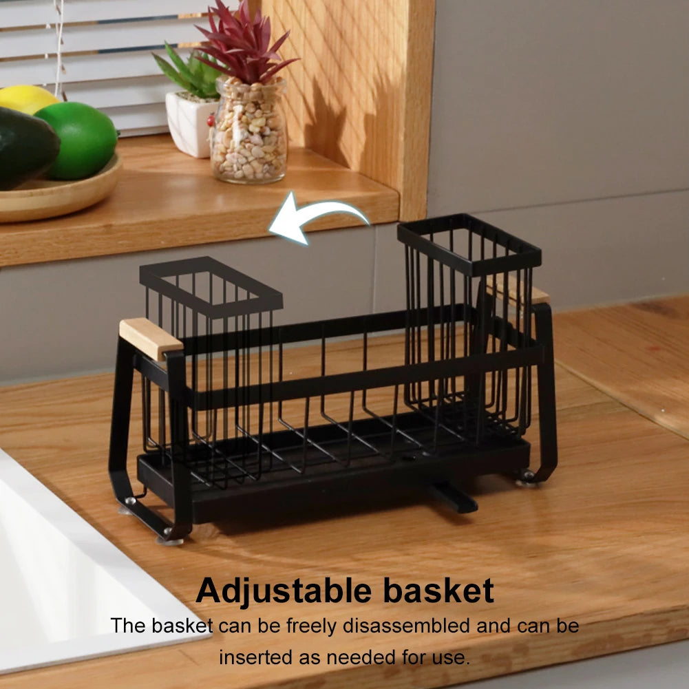 Sink Caddy Organizer & High Brush Holder