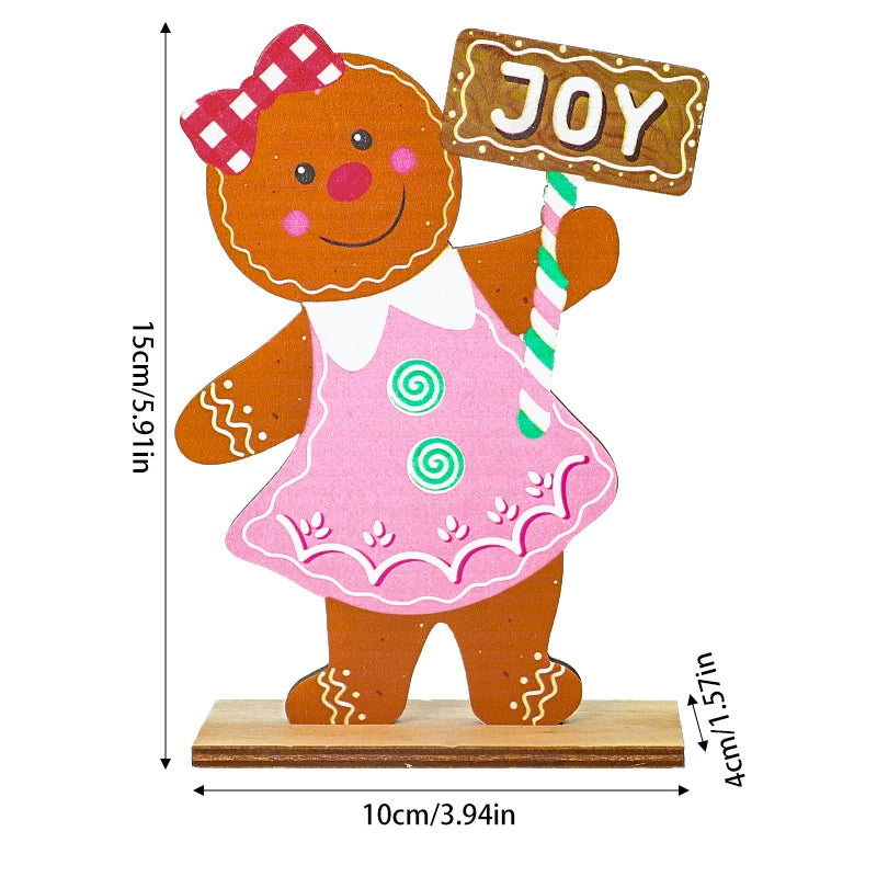 Christmas Gingerbread Man DIY Decoration