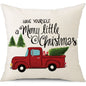45cm Merry Christmas Cushion Cover Pillowcase