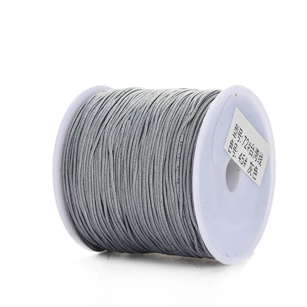 100m/Roll 0.8mm 28 Colors Nylon Thread Cord String