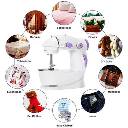 Sewing Machine Portable with Light & Speed Control