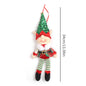 Large size Christmas plush leg elf doll