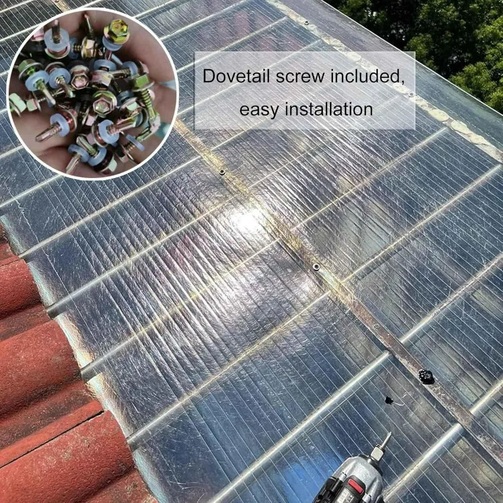 Waterproof Clear Polycarbonate Garden Roof Panels