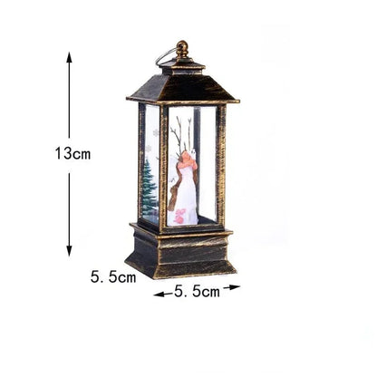 Christmas LED Wind Lights Santa Claus Snowman