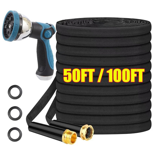 Non-Expandable Garden Water Hose 50/100ft Kink Free
