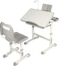 Height-Adjustable Kids Desk and Chair Set