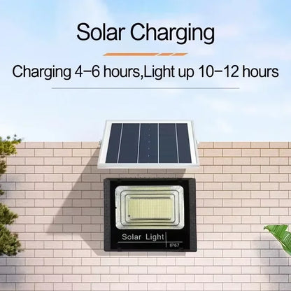 30W 1000mAh Solar Flood Lights Remote Control