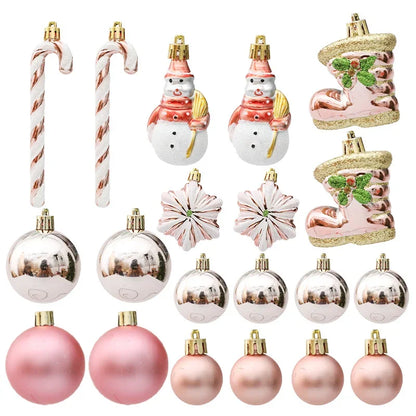 29/20Pcs Christmas Tree Balls Hanging Pendant