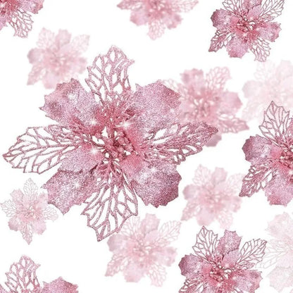 Pink Christmas Decorations Set