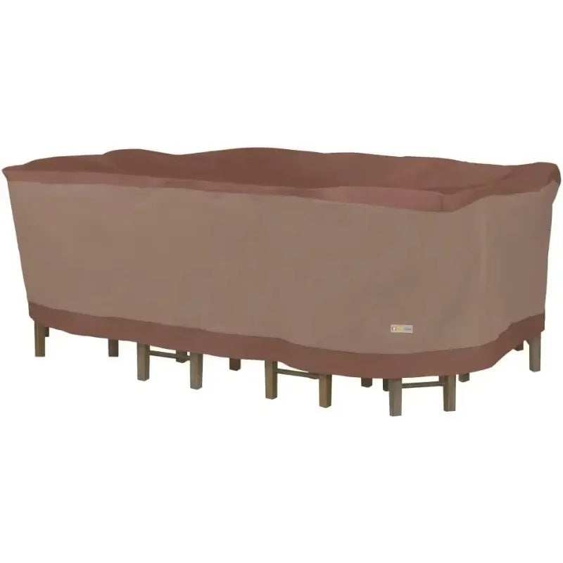 Waterproof Rectangular/Oval Patio Table & Chair Set Cover