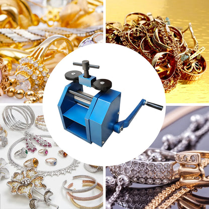 Premium Portable 3-in-1 Jewelry Rolling Mill Machine