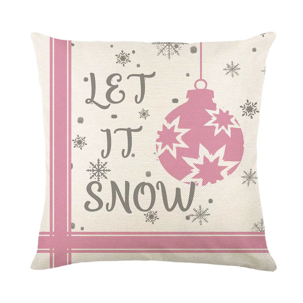 45x45cm Christmas Decoration Pillowcase