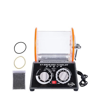 3KG Rotary Tumbler Polisher for Jewelry, Gems, Coins & Metal Finishing