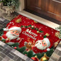 Christmas Mat Santa Claus Christmas Elk Entry Doormat