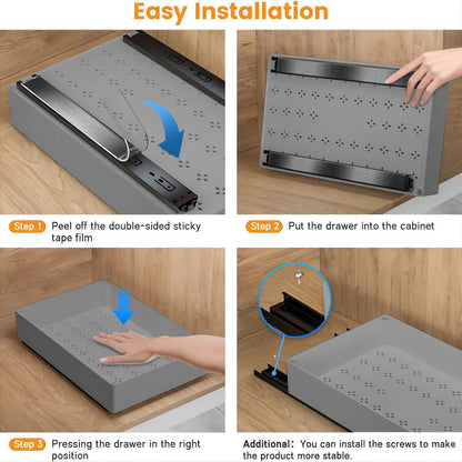 1 Pc/3 Pcs Pull out Cabinet Organizer
