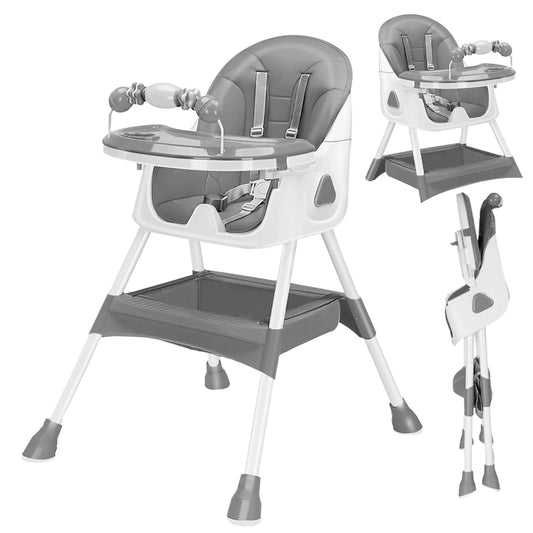 Foldable Baby High Chair 6 Months Plus