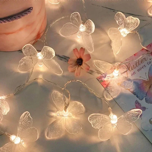 1.5M Butterfly LED Fairy Light String Garland