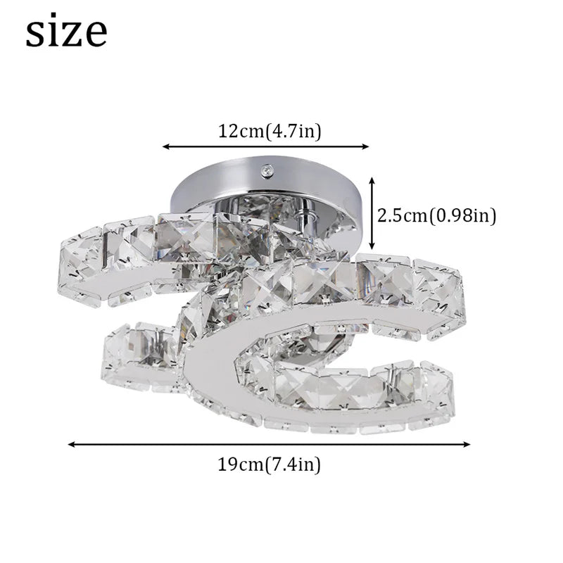 Modern K9 Crystal Chandelier Led