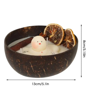 Snowman Aromatherapy Candle