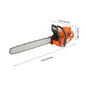 Gasoline Power Chain Saws 24 inch Guide Bar 2 Cycle 65/72cc