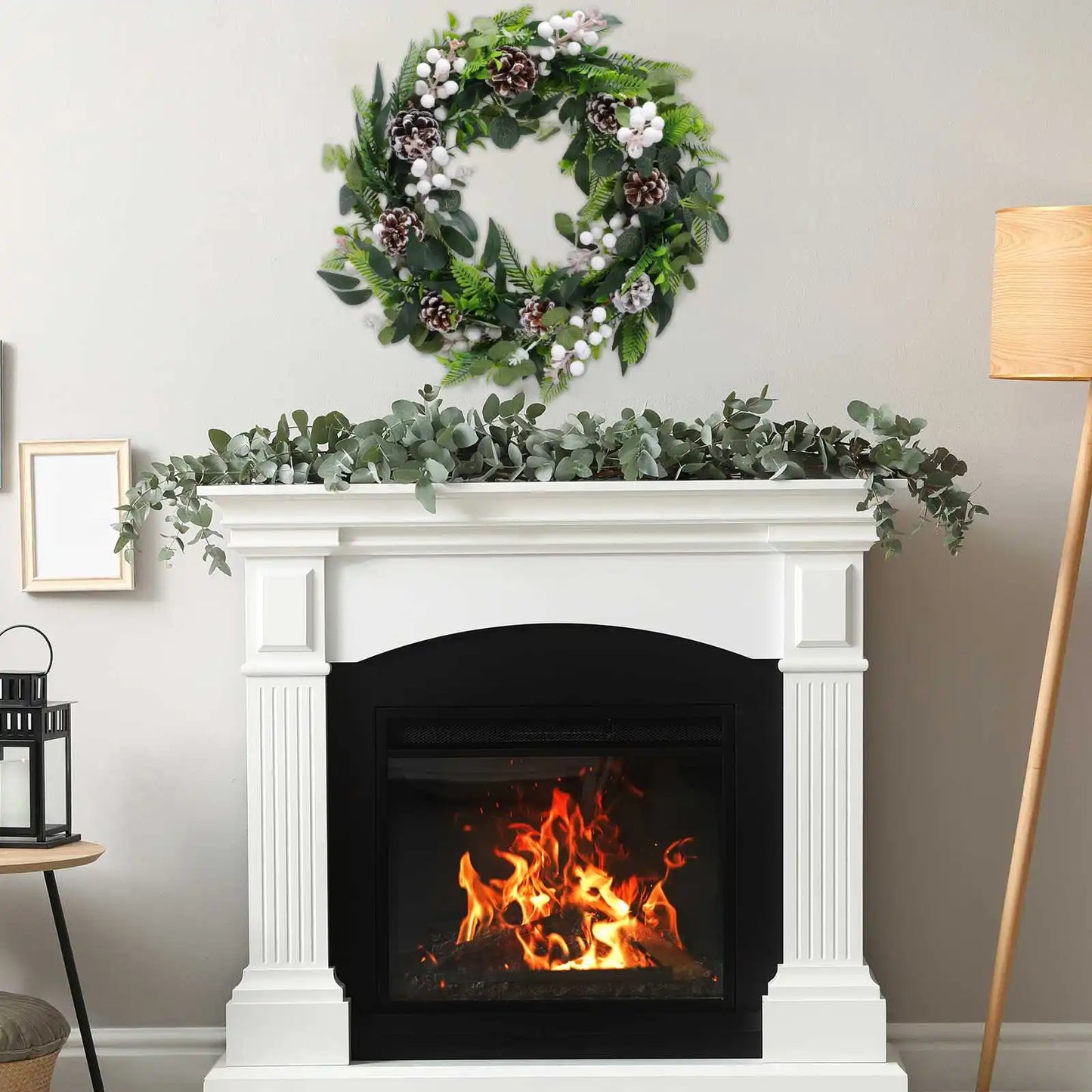 Artificial Eucalyptus Wreath