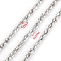 1 meter Stainless Steel Big Chains Handmade Thick Big Chain