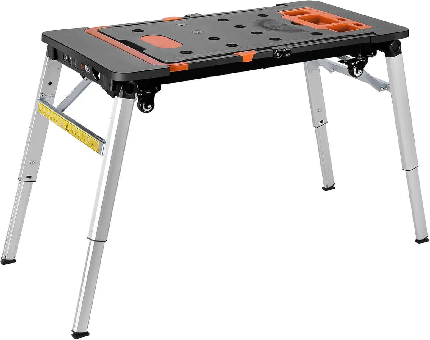 Multifunctional Folding Work Table, 7 in 1 Work Benches for Garage