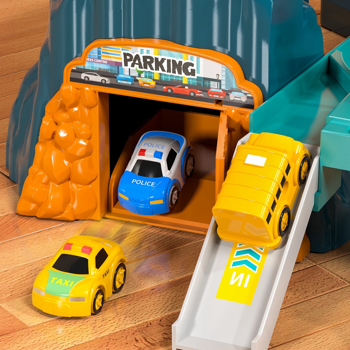 Dinosaur Race Track Playset