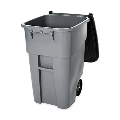 Rollout Trash/Garbage Can/Bin with Wheels,95 Gal,