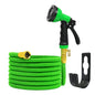 50-100FT Expandable Garden Hose with Holder &10 Spray Nozzle 3/4 inch