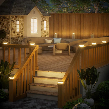 Solar Post Cap Light LED Waterproof