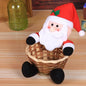 Merry Christmas Decorate Christmas Candy Storage Basket