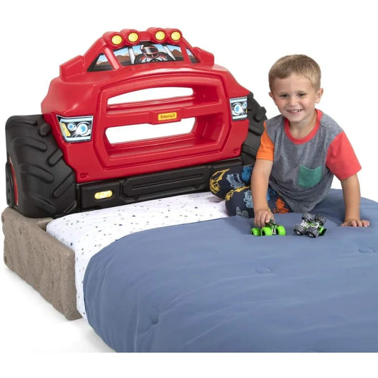 Monster Truck Bed Headboard, Twin Size