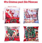 4pcs Merry Christmas Cushion Cover