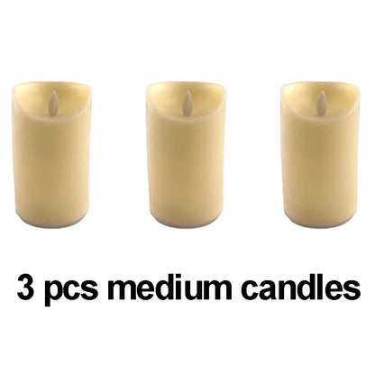 Flameless LED Candle, Warm Glow Electric Candles
