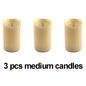 Flameless LED Candle, Warm Glow Electric Candles