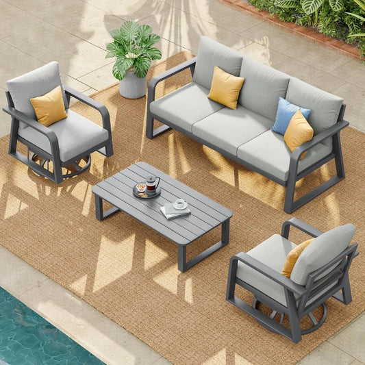 Outdoor Patio Furniture Set 4-Piece