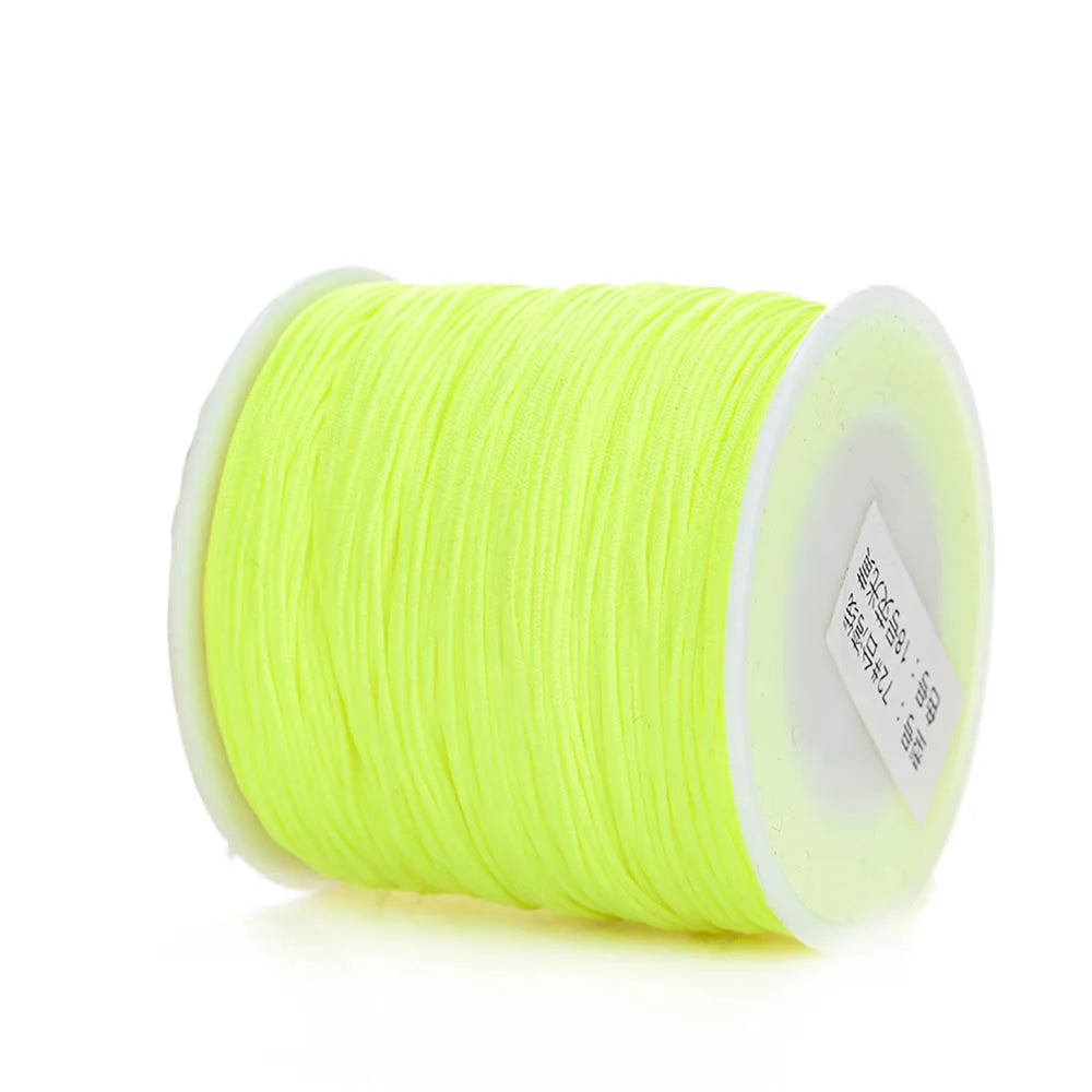 100m/Roll 0.8mm 28 Colors Nylon Thread Cord String
