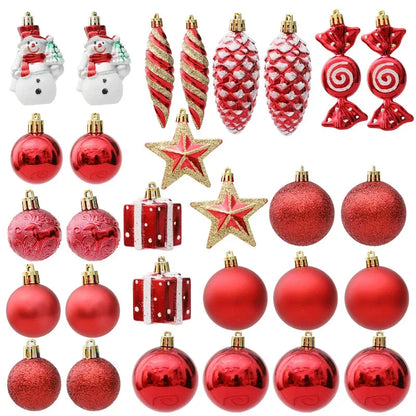 29/20Pcs Christmas Tree Balls Hanging Pendant