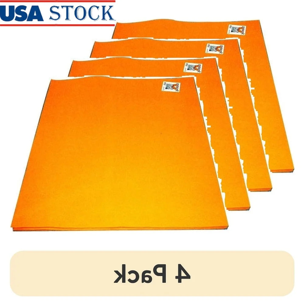 4 Pack Super Absorbent Chamois Cleaning Cloths