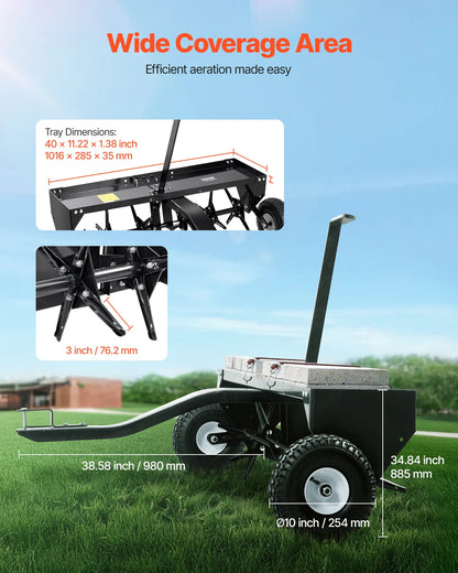 Tow Behind Plug Lawn Aerator