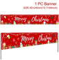 Christmas Outdoor Banner Merry Christmas Decorations