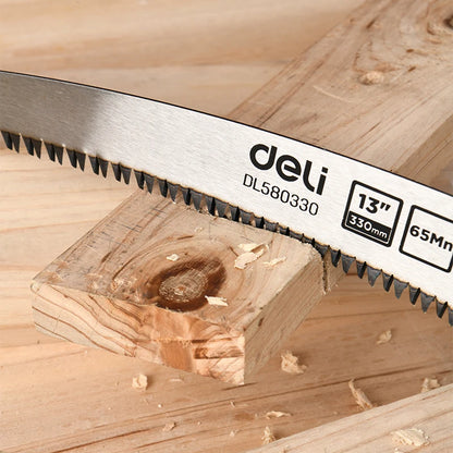 13in 330mm Curved Hand Saw Green