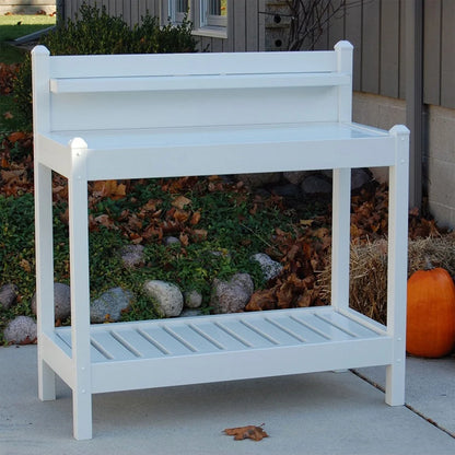 Outdoor Potting Bench with Storage