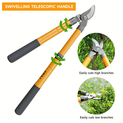 Lopper , Hedge Shears, Pruning Shears with Telescopic Handles