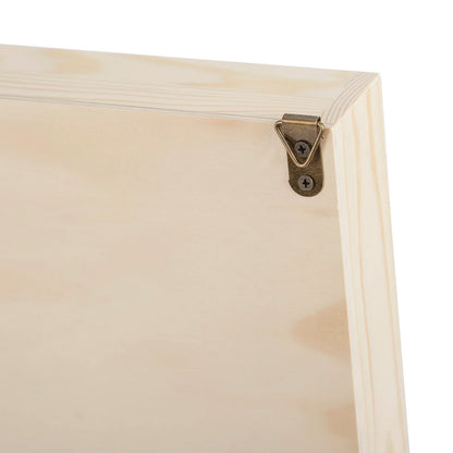 80 Grids Wood Display Shelf for Hot Wheels/Matchbox