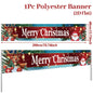 Christmas Outdoor Banner Merry Christmas Decorations
