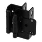 1/2" Cabinet Hinges 10PCS Hidden Sprung  Matte Black